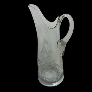EAPG Ripley US Antique Glass Water Pitcher
